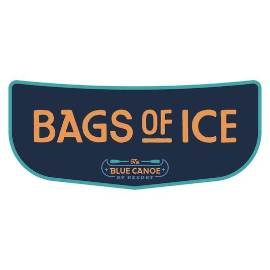 The Blue Canoe - Bags of Ice