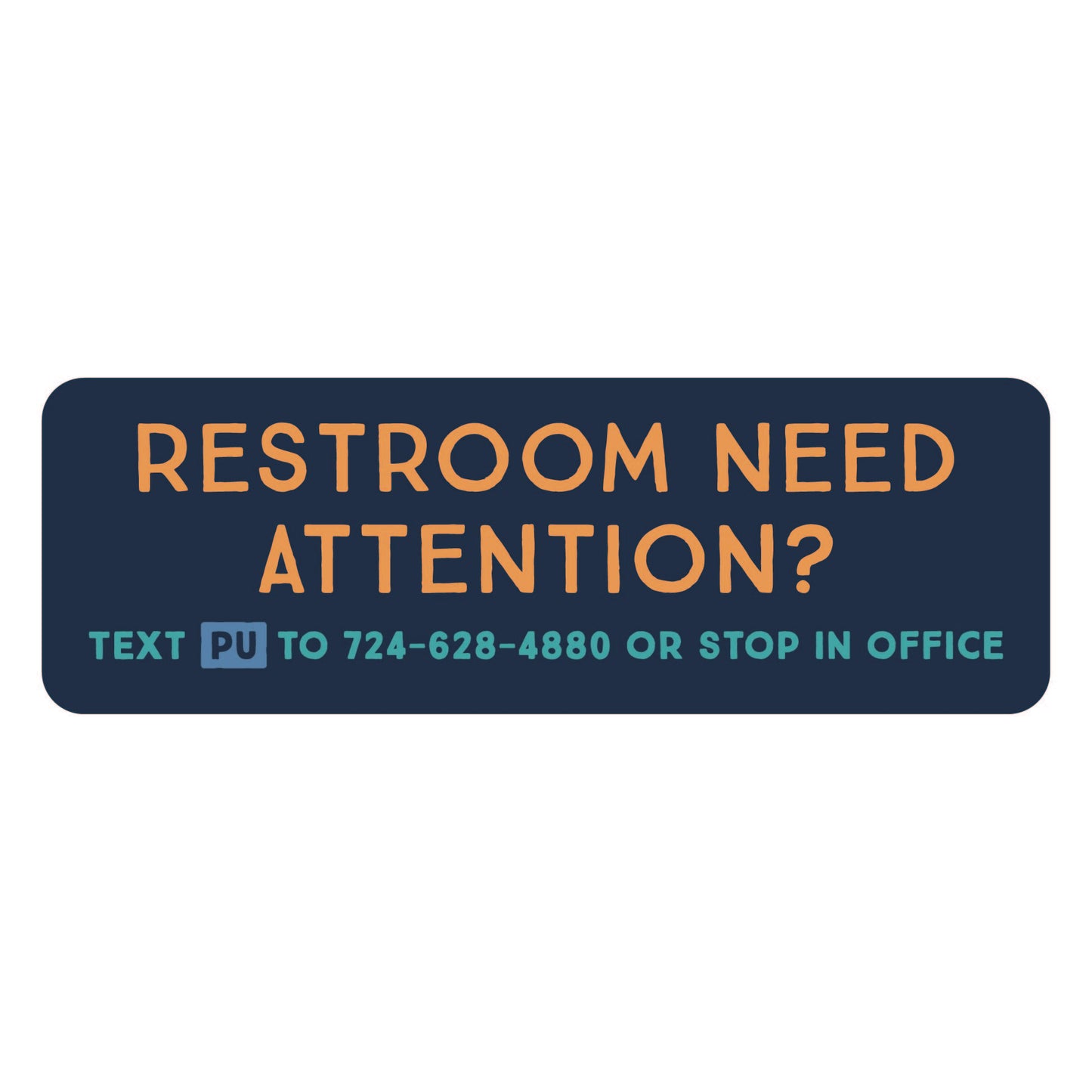 The Blue Canoe - Restroom Need Attention