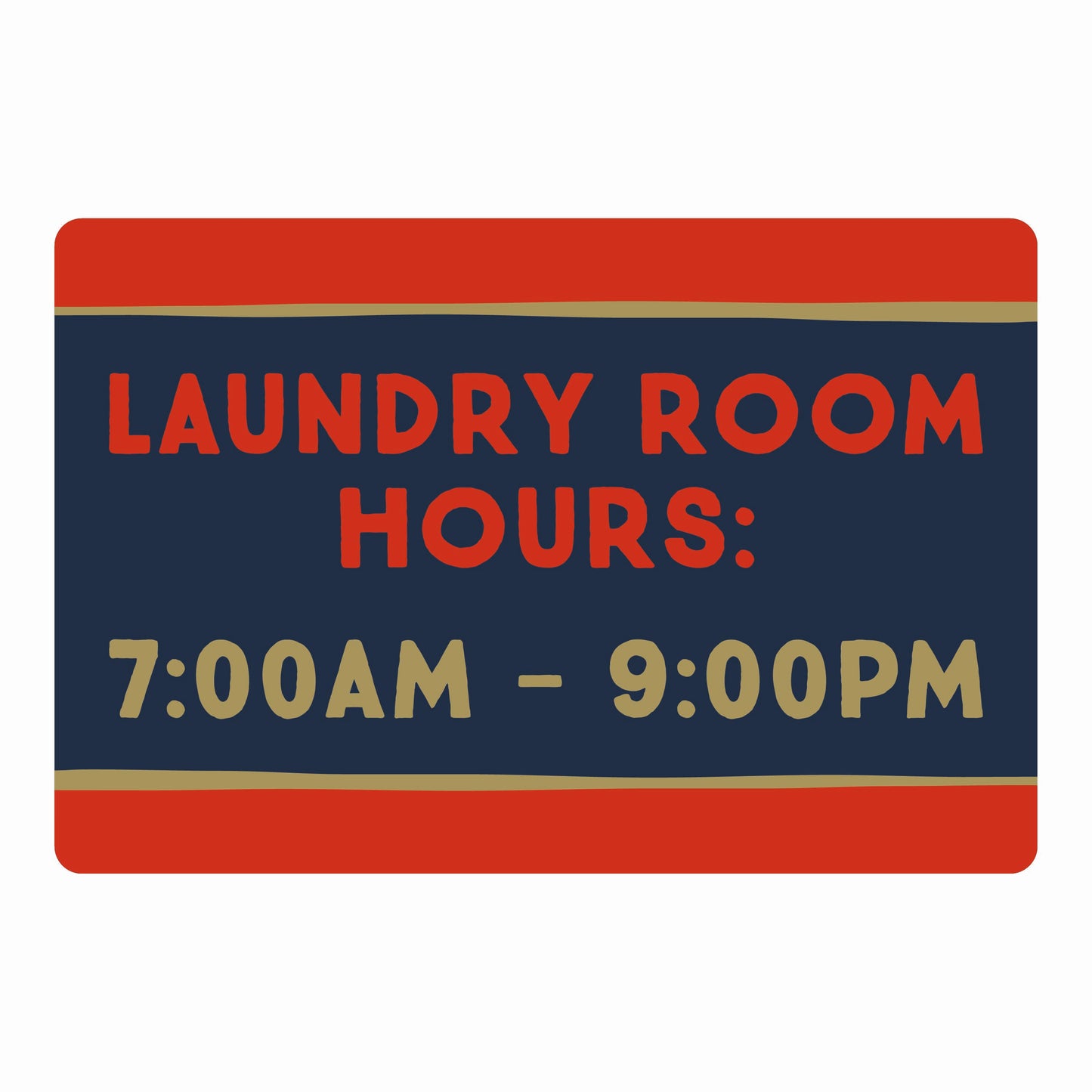 The Broken Banjo - Laundry Room Hours