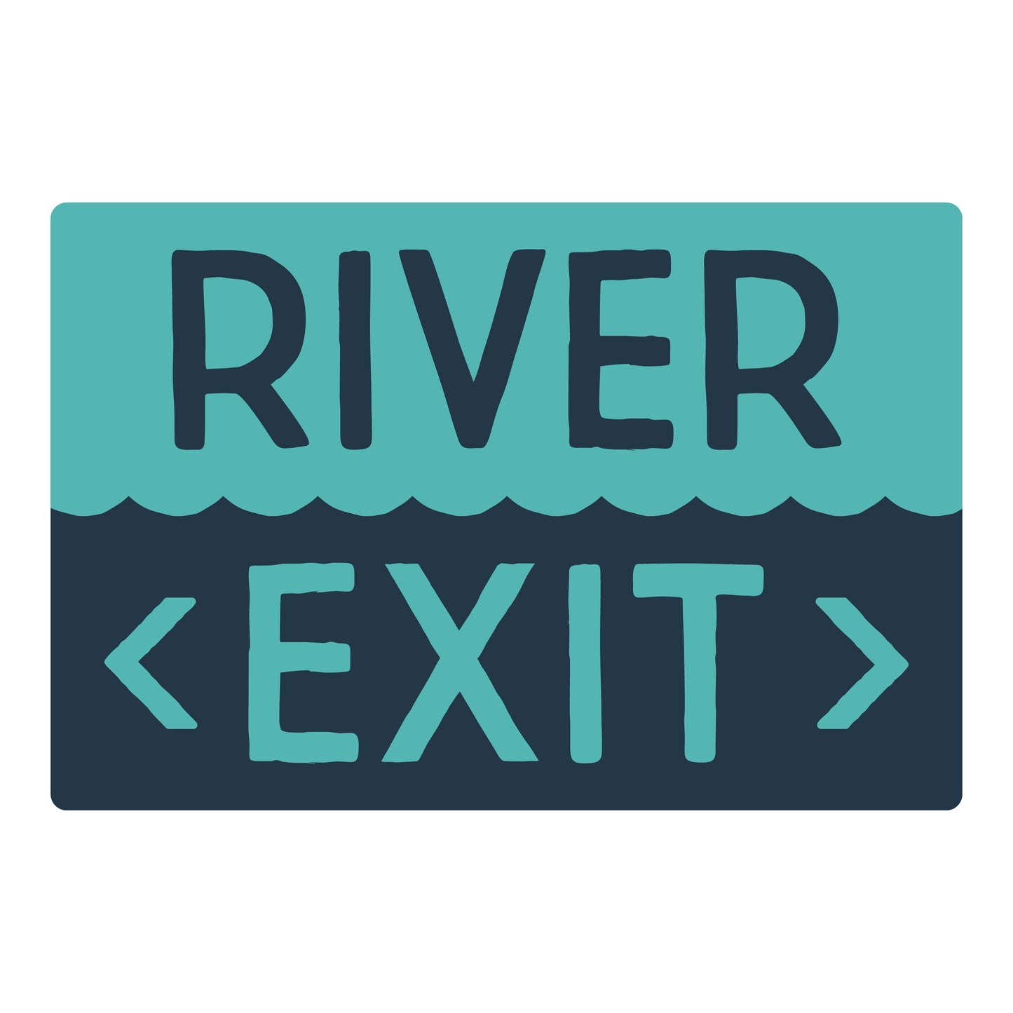 The Blue Canoe - River Exit