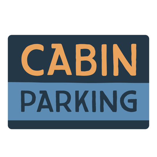 The Blue Canoe - Cabin Parking