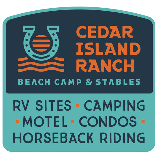Cedar Island Ranch - Exit From Ferry