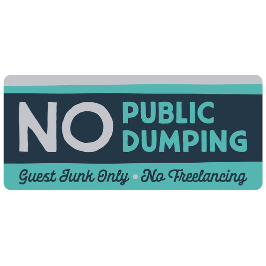 Camp Hiyo - No Public Dumping