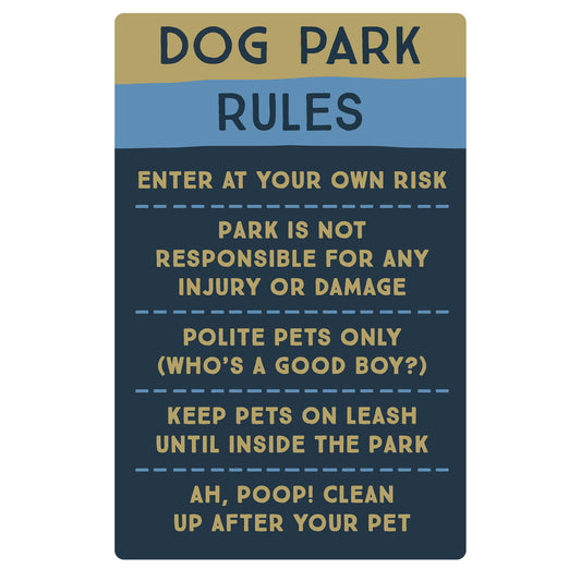 Camp The Range - Dog Park Rules