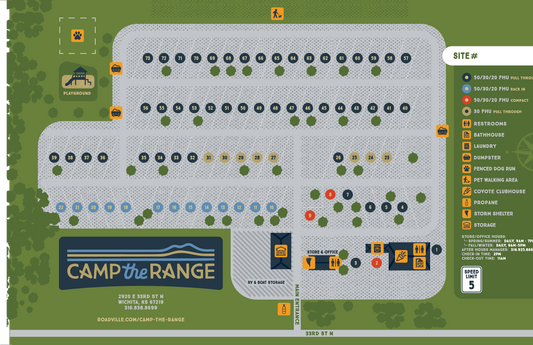 Camp The Range Maps