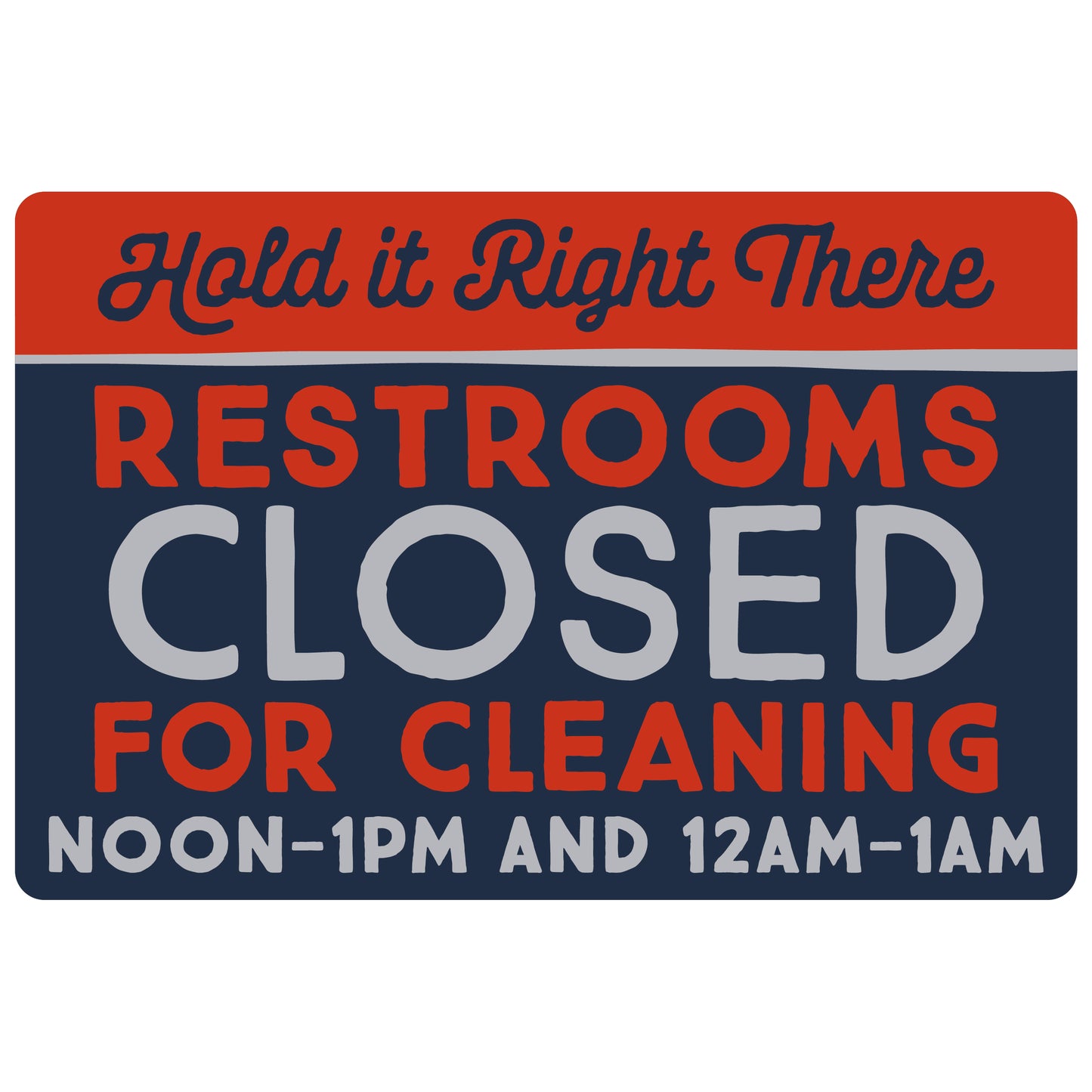 Campers Paradise - Restrooms Closed