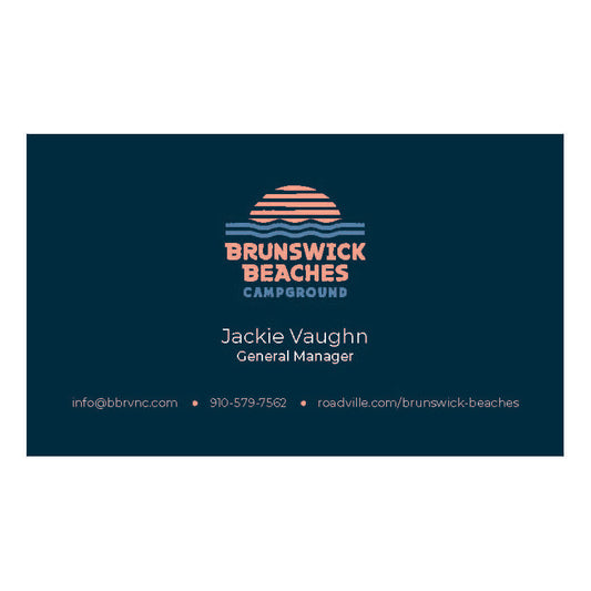 Brunswick GM Beaches - Business Cards Generic