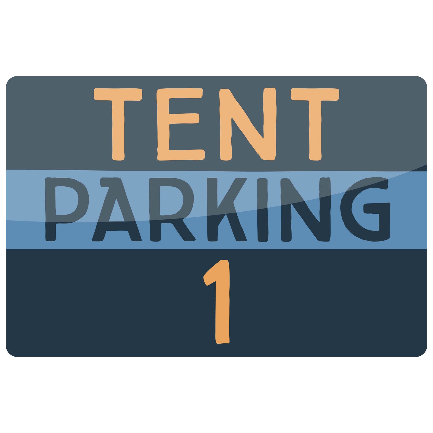 The Blue Canoe - Tent Parking 1-8