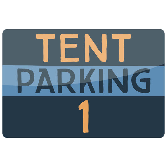 The Blue Canoe - Tent Parking 1-8