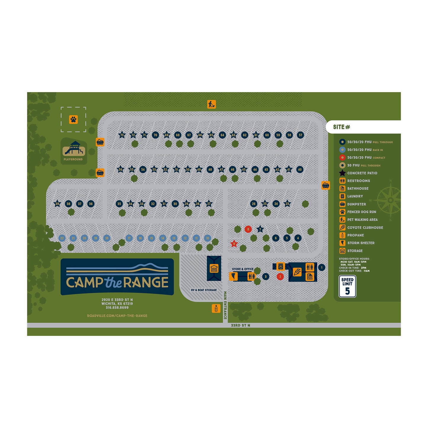 Camp The Range Maps