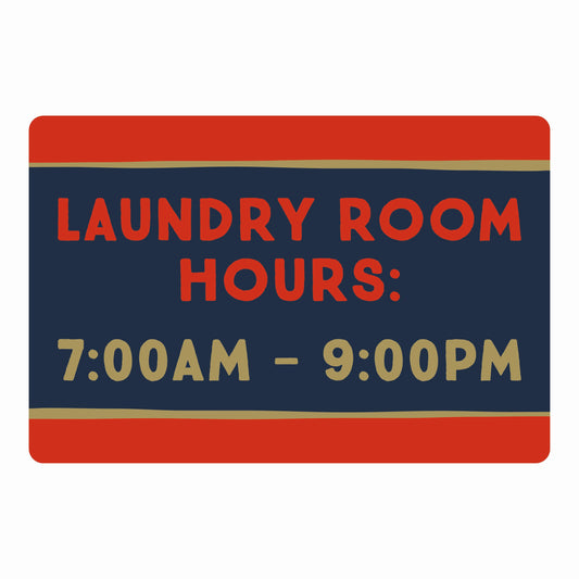 The Broken Banjo - Laundry Room Hours
