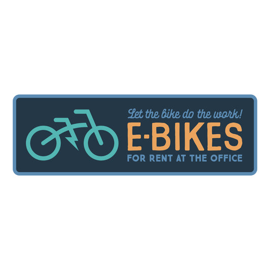 The Blue Canoe - E-Bikes for Rent