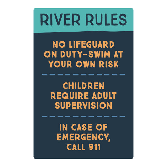 The Blue Canoe - River Rules