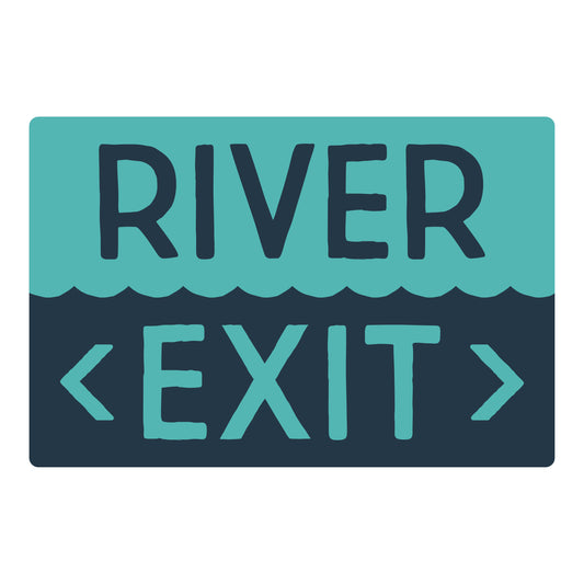 The Blue Canoe - River Exit