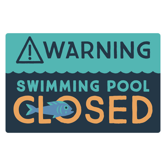 The Blue Canoe - Swimming Pool Closed