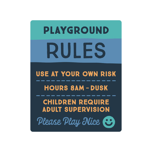 The Blue Canoe - Playground Rules