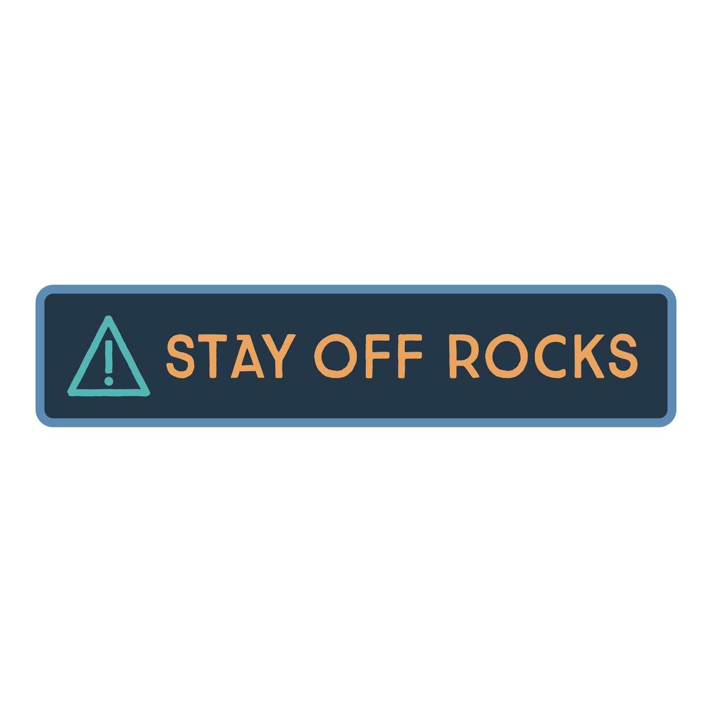 The Blue Canoe - Stay Off Rocks