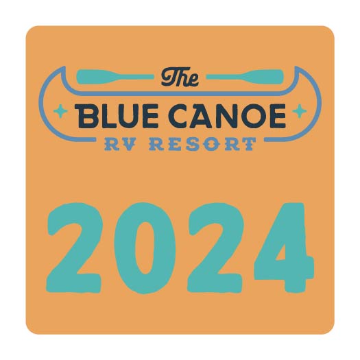 The Blue Canoe Seasonal Car Stickers