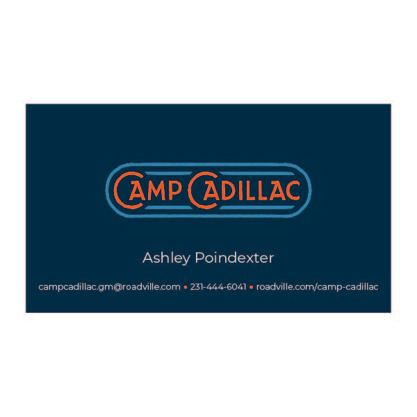 Camp Cadillac GM Business Cards