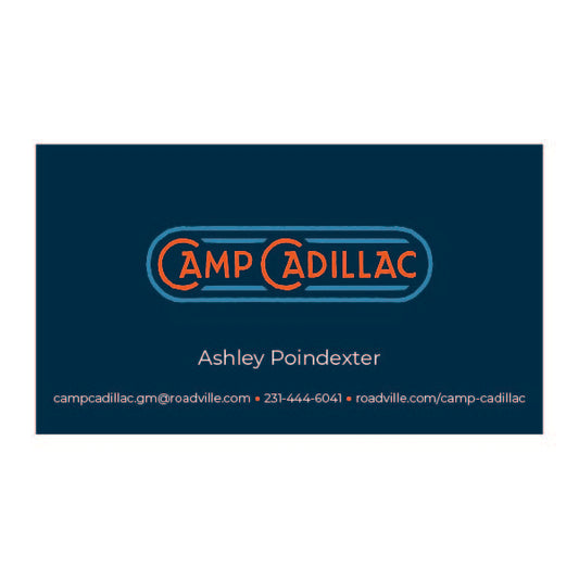 Camp Cadillac GM Business Cards