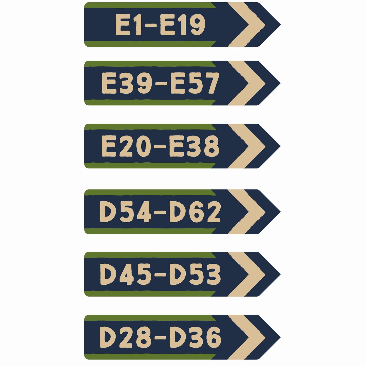 Timberline - Row Arrows