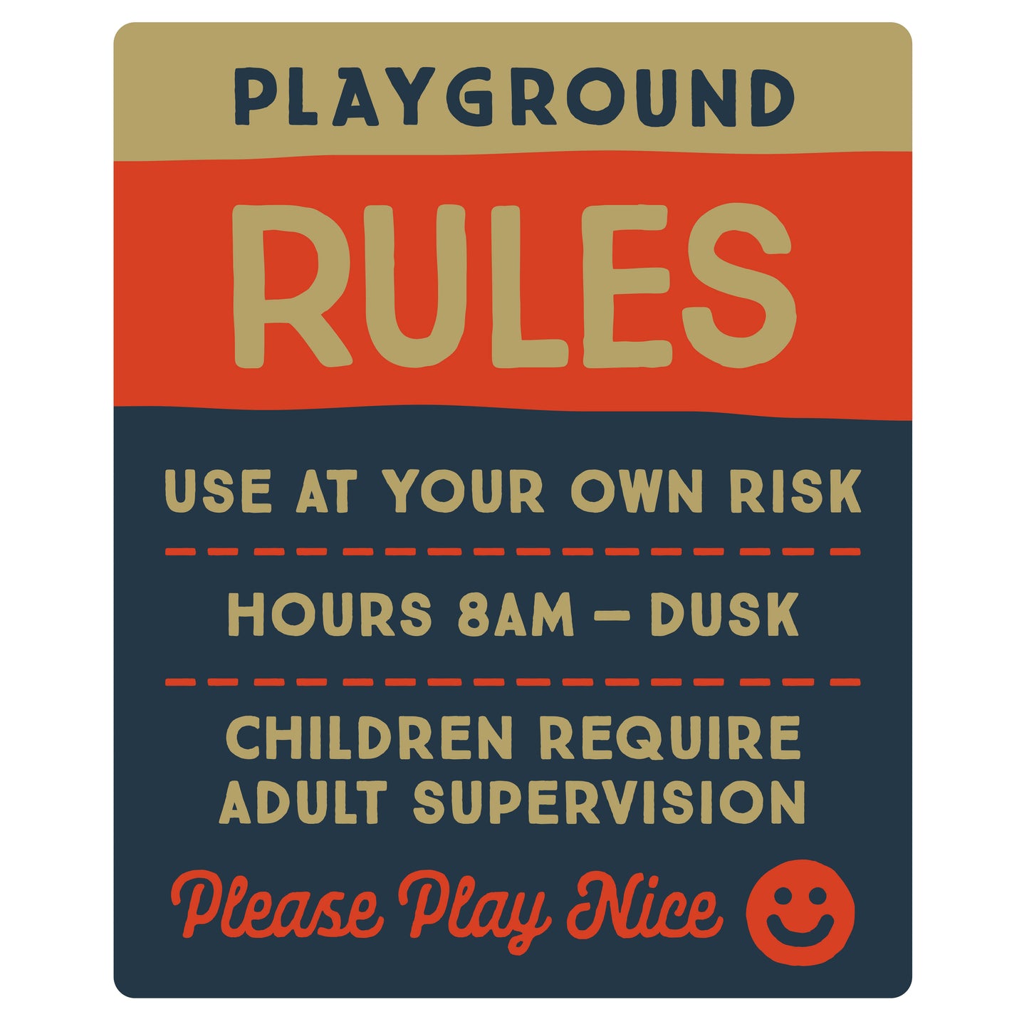 The Broken Banjo - Playground Rules