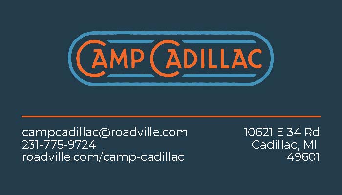 Camp Cadillac Generic Business Cards