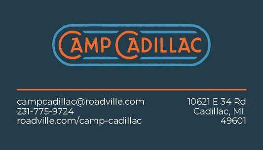 Camp Cadillac Generic Business Cards