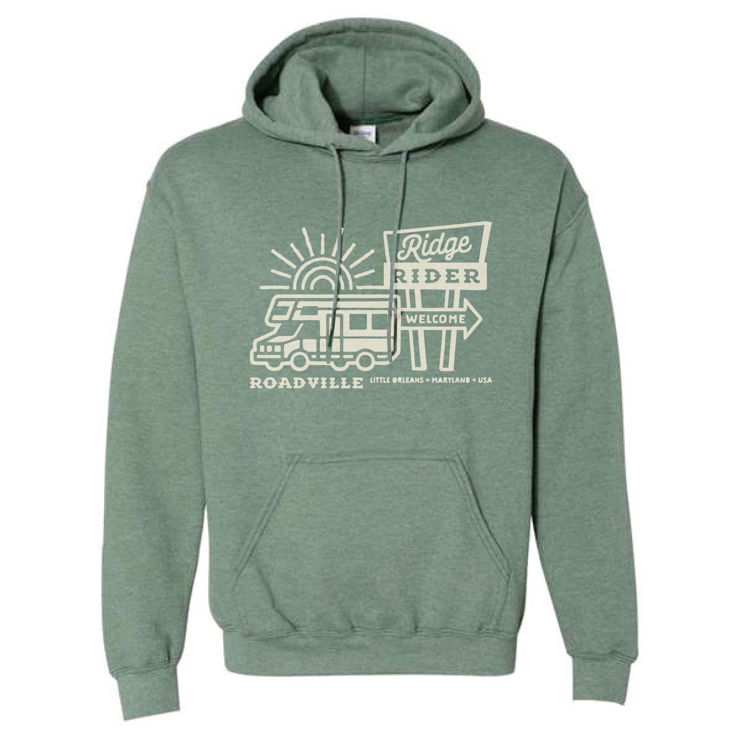 Ridge Rider - Apparel RV Sign Hoodie