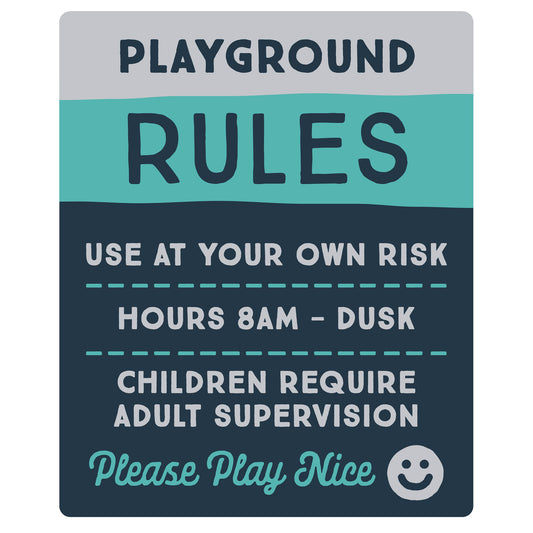 Camp Hiyo - Playground Rules