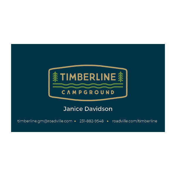 Timberline GM Business Cards