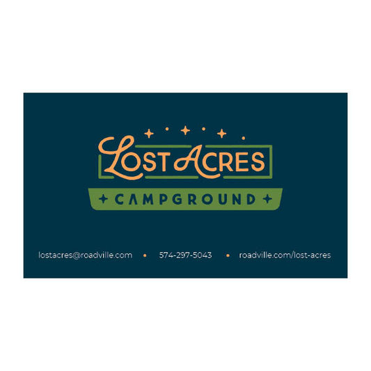 Lost Acres Generic Business Cards