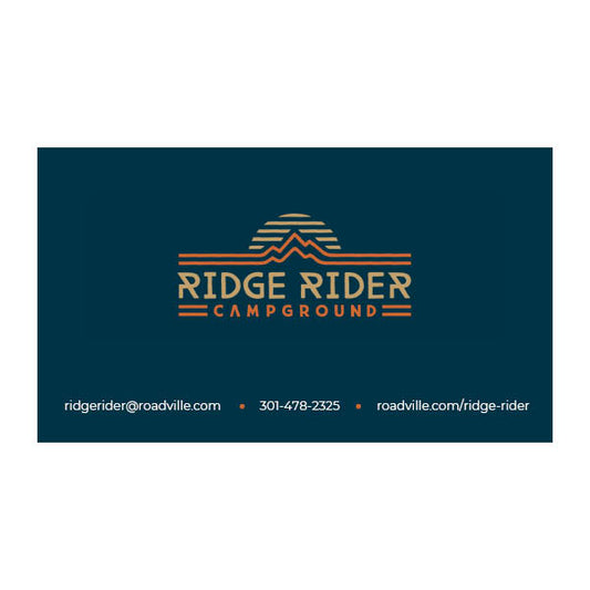 Ridge Rider Generic Business Cards