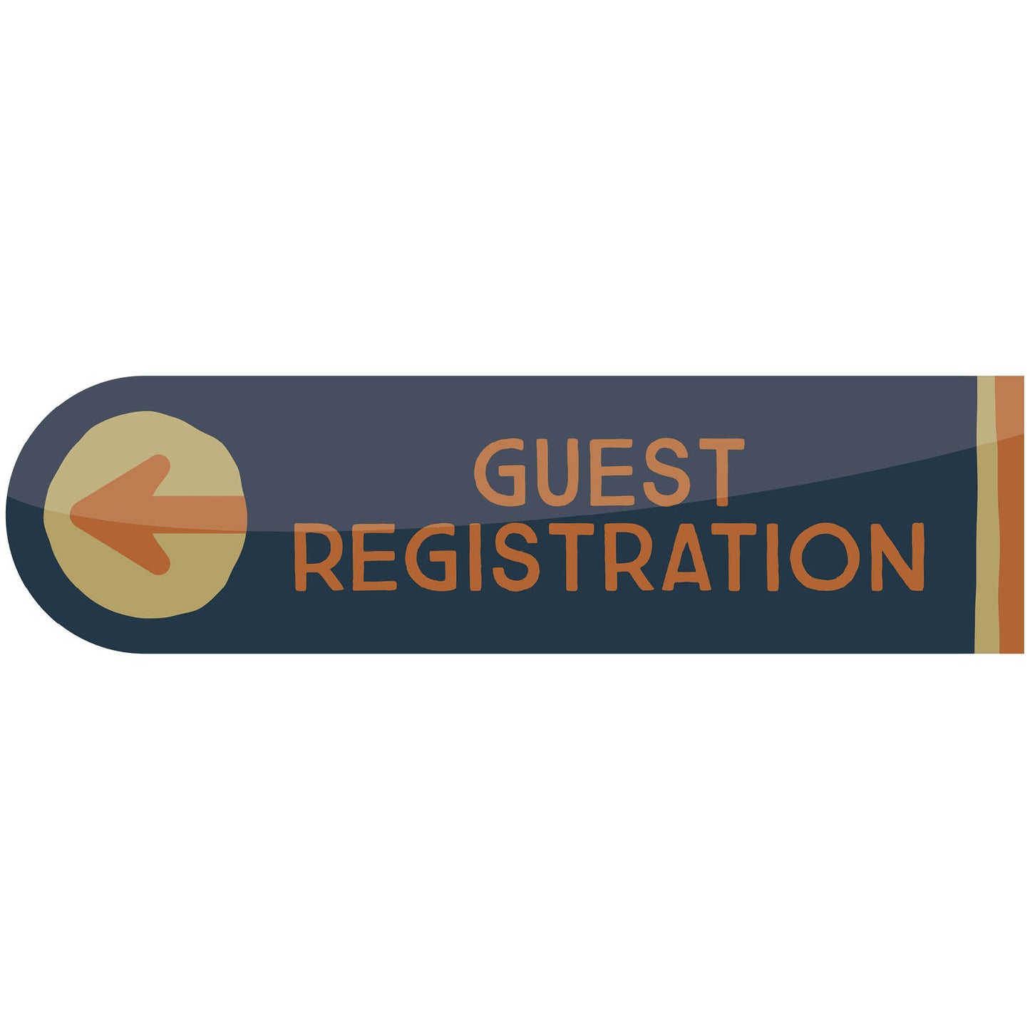 Ridge Rider - Guest Registration Left Arrow