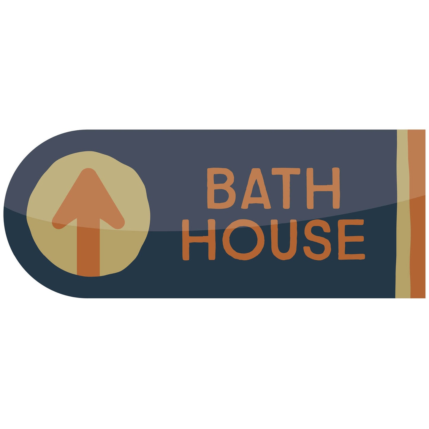 Ridge Rider - Bath House Up Arrow