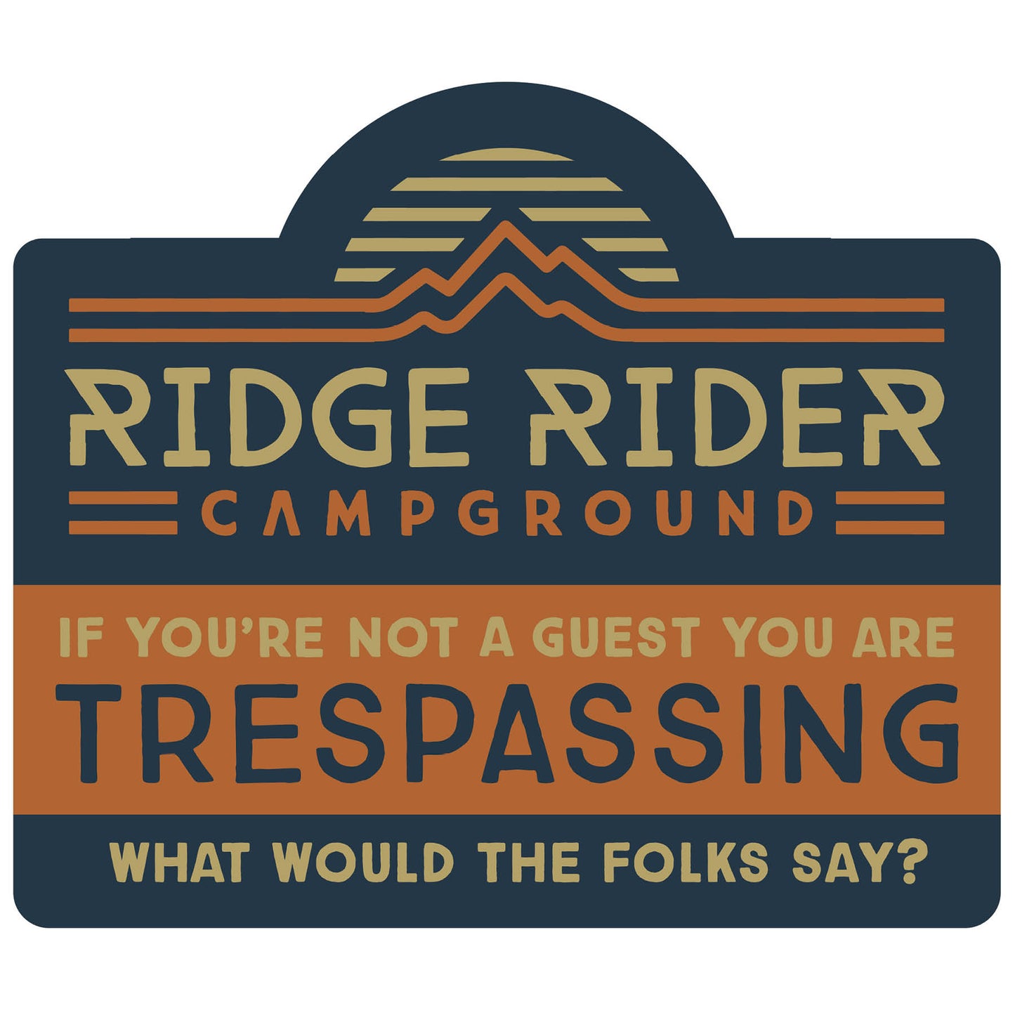 Ridge Rider - Trespassing