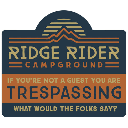 Ridge Rider - Trespassing