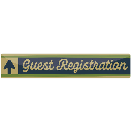 Timberline - Guest Registration Up Arrow