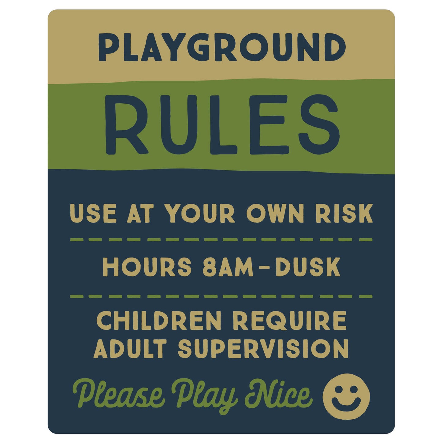 Timberline - Playground Rules